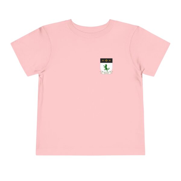 Wilson Family Coat of Arms Toddler T-Shirt - Image 6