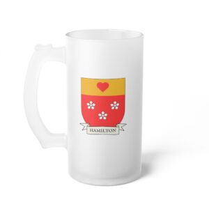 Hamilton Family Coat of Arms Beer Mug