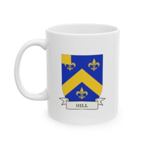 Hill Family Coat of Arms Coffee Mug