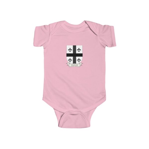 Fenton Family Coat of Arms Baby Onesie Bodysuit - Image 5