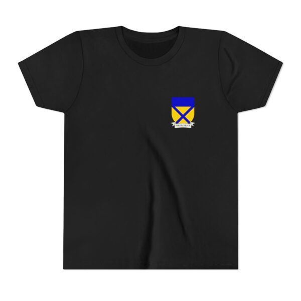 Kirkpatrick Family Coat of Arms Youth T-Shirt - Image 6