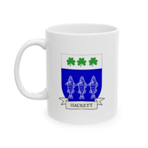 Hackett Family Coat of Arms Coffee Mug