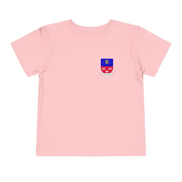 Laughlin Family Coat of Arms Toddler T-Shirt - Image 5