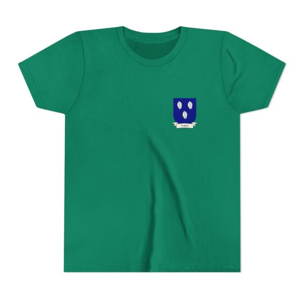 Tobin Family Coat of Arms Youth T-Shirt - Image 3