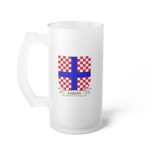 Larkin Family Coat of Arms Beer Mug