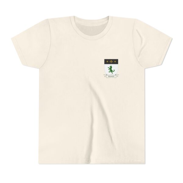 Wilson Family Coat of Arms Youth T-Shirt - Image 2