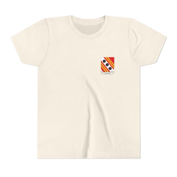 Cannon Family Coat of Arms Youth T-Shirt - Image 2
