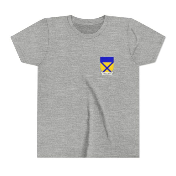 Kirkpatrick Family Coat of Arms Youth T-Shirt - Image 4