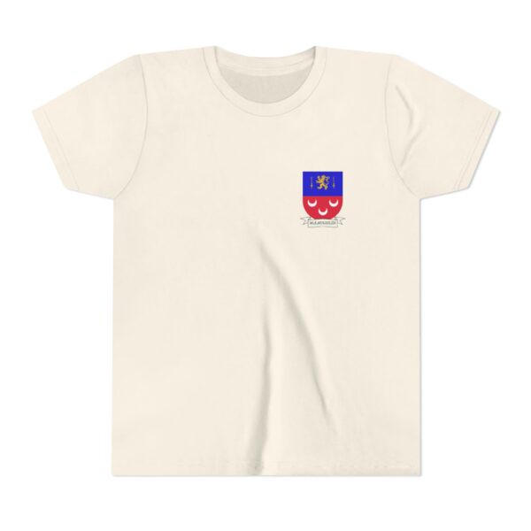 McLaughlin Family Coat of Arms Youth T-Shirt - Image 2