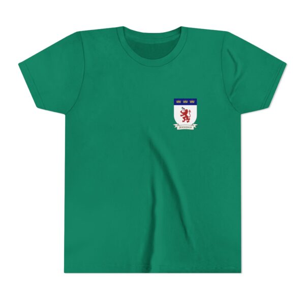 Jennings Family Coat of Arms Youth T-Shirt - Image 3