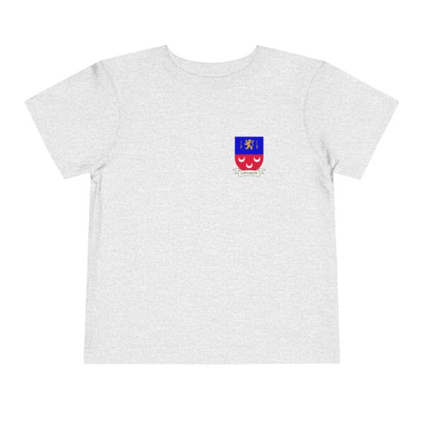 Laughlin Family Coat of Arms Toddler T-Shirt - Image 4