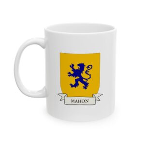 Mahon Family Coat of Arms Coffee Mug