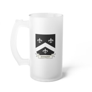 Jenkins Family Coat of Arms Beer Mug