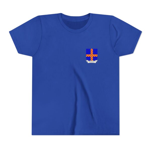 Whitney Family Coat of Arms Youth T-Shirt - Image 6