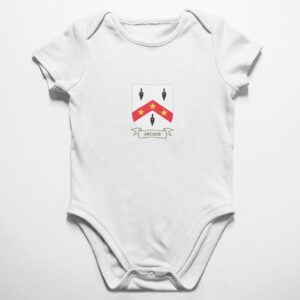 Archer Family Coat of Arms Baby Onesie