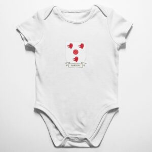 Barton Family Coat of Arms Baby Onesie
