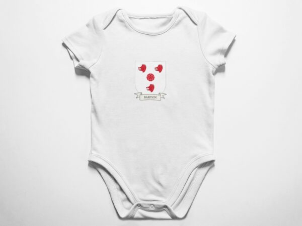 Barton Family Coat of Arms Baby Onesie