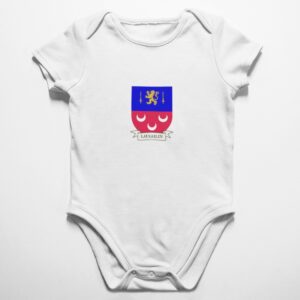Laughlin Family Coat of Arms Baby Onesie