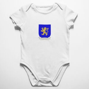 McDaniels Family Coat of Arms Baby Onesie