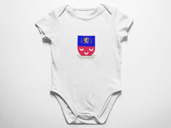 McLaughlin Family Coat of Arms Baby Onesie