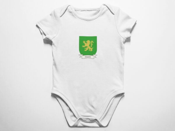 Shane Family Coat of Arms Baby Onesie Bodysuit
