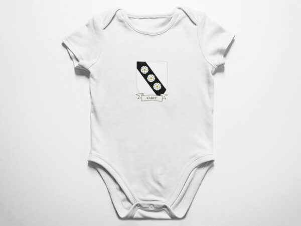 Carey Family Coat of Arms Baby Onesie