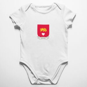 Devine family coat of arms Baby Onesie