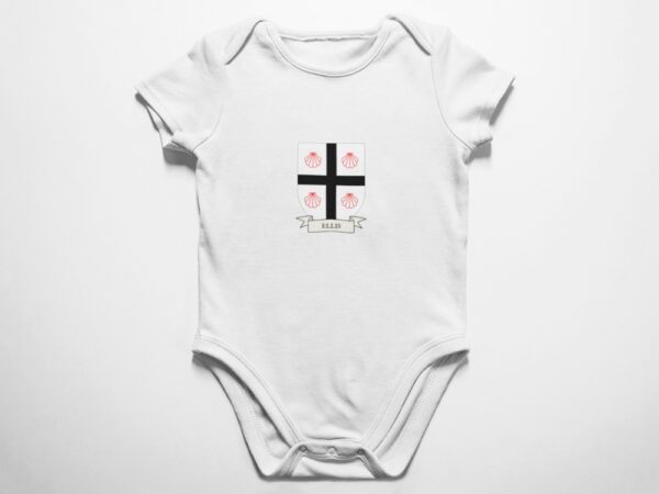 Ellis Family Coat of Arms Baby Onesie