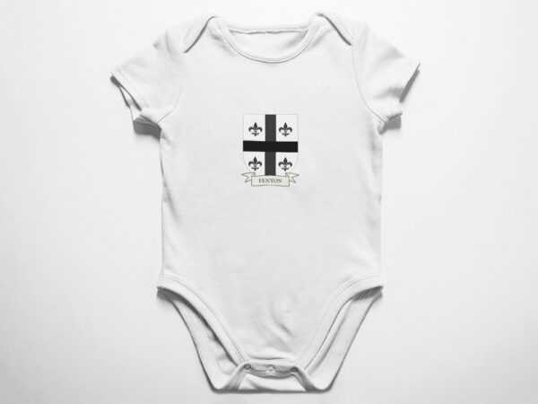 Fenton Family Coat of Arms Baby Onesie