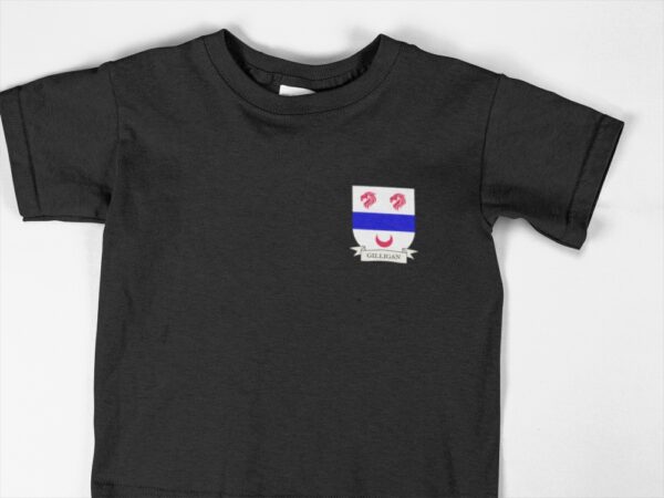Gilligan family Coat of Arms Kids T shirt