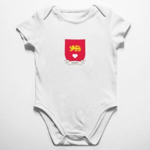 Harte Family Coat of Arms Baby Onesie Bodysuit