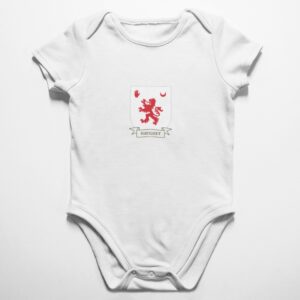 Haughey Family Coat of Arms Baby Onesie Bodysuit