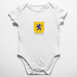 Mahon Family Coat of Arms Baby Onesie Bodysuit
