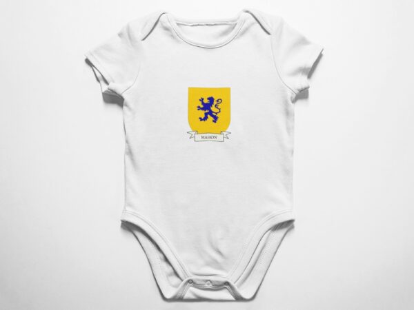 Mahon Family Coat of Arms Baby Onesie Bodysuit