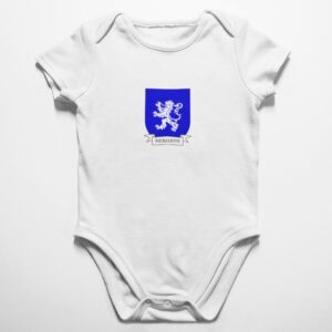 Meredith family coat of arms baby onesie