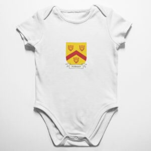 Norman Family Coat of Arms Baby Onesie
