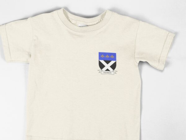 Patrick Family Coat of Arms Kids T Shirt