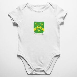 Robinson Family Coat of Arms Baby Onesie