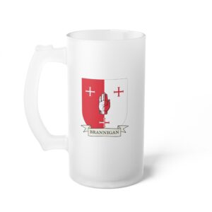 Brannigan Family Coat of Arms Beer Mug