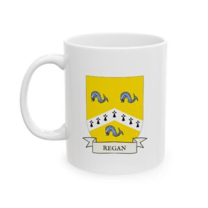 Regan Family Coat of Arms Coffee Mug