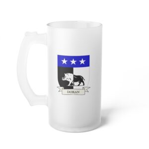 Doran Family Coat of Arms Beer Mug