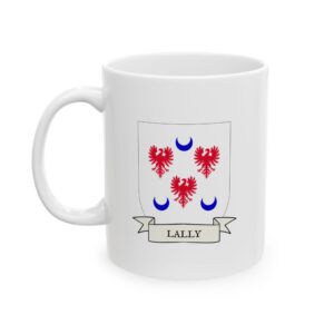 Lally Family Coat of Arms Coffee Mug