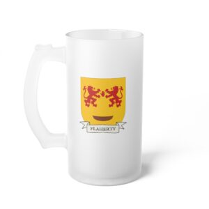 Flaherty Family Coat of Arms Beer Mug