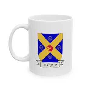 McQuaid Family Coat of Arms Coffee Mug