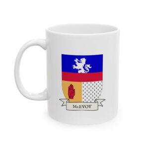 McEvoy Family Coat of Arms Coffee Mug