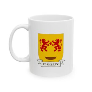 Flaherty Family Coat of Arms Coffee Mug