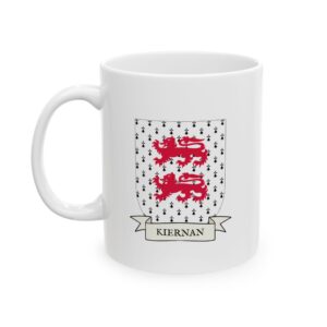 Kiernan Family Coat of Arms Coffee Mug