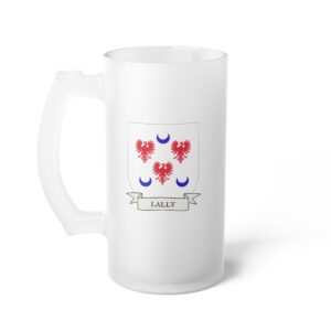 Lally Family Coat of Arms Beer Mug