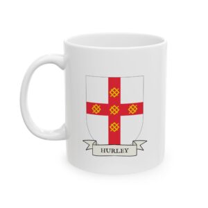 Hurley Family Coat of Arms Coffee Mug