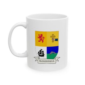 McDonnell Family Coat of Arms Coffee Mug